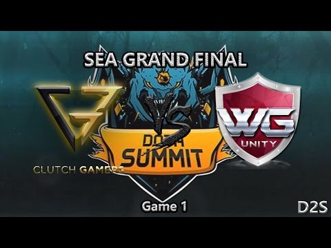 Clutch  Gamers vs WG. Unity SEA Final The summit 7 Game 1