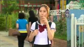 if..Kim Hyun Joong & Krystal in Mischievous kiss!