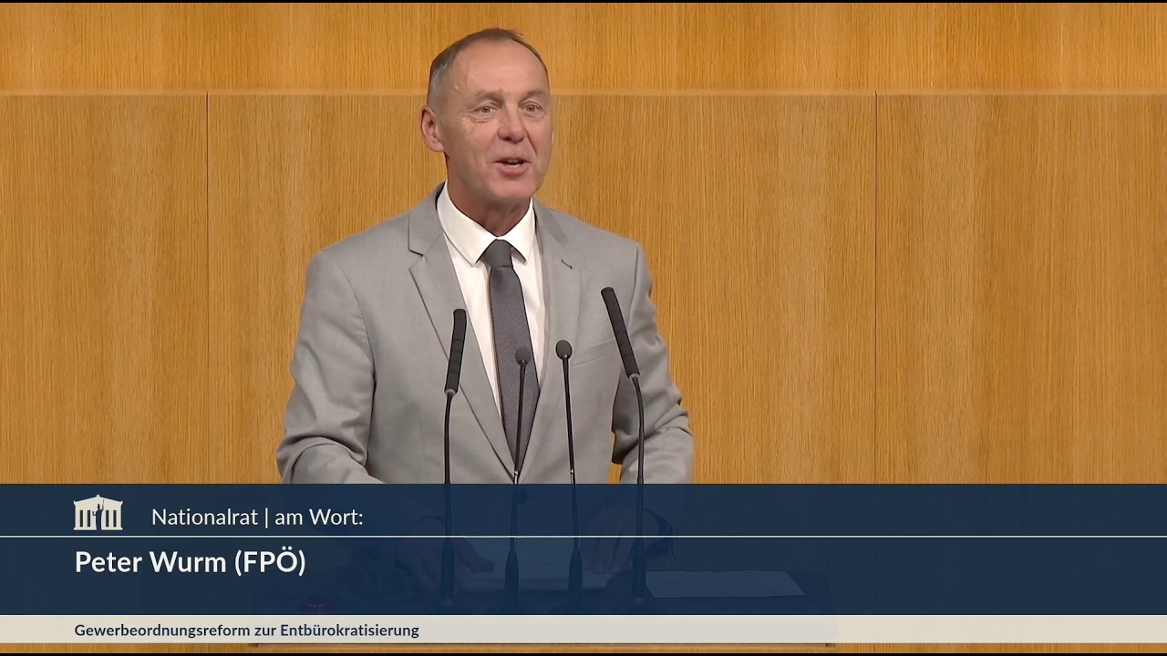 Peter Wurm - Reform der Gewerbeordnung - 14.10.2026
