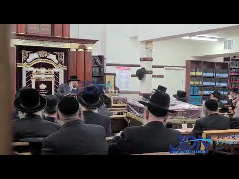 Viznitz Yerushalayim Rebbe Speaks for Irgun Shiurai Torah