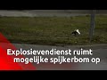 Explosievendienst ruimt mogelijke spijkerbom op