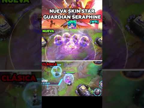 Star Guardian Seraphine VS Skin Base #shorts