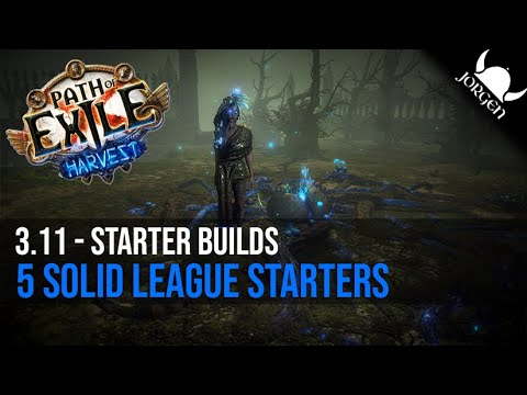 Path Of Exile 3.11 Starter Builds 🔥 5 Potential PoE Harvest Starter Builds (2020) pre-patch notes