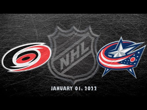 NHL Hurricanes vs Blue Jackets | Jan.01, 2022