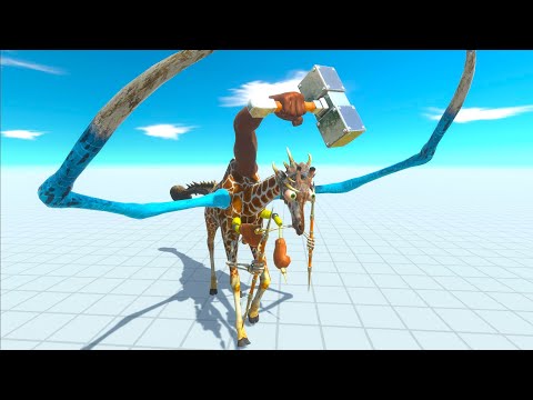 Armed Giraffe VS every Unit | Animal Revolt Battle Simulator