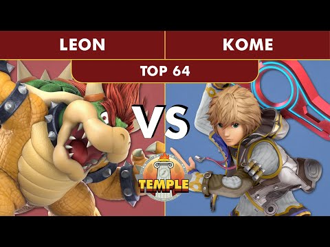 Temple: Hermès Edition TOP 64 - LeoN (Bowser) Vs. KOME (Shulk) SSBU Ultimate Tournament