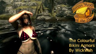 Skyrim Mod of the Day: The Colourful Bikini Armors