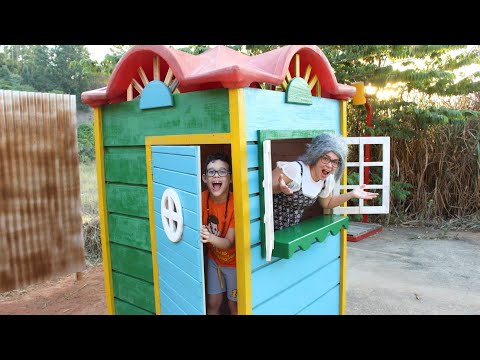 PINTANDO A CASINHA DA VOVÓ TEREZINHA