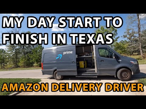 My Day, START TO FINISH, Amazon Delivery Driver