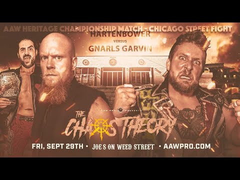 AAW Heritage Championship Match - Chicago Street Fight: Hartenbower vs "Big Beef" Gnarls Garvin