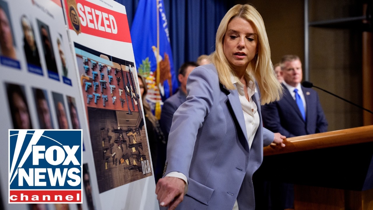 Pam Bondi announces one of the largest fentanyl busts in US history: 'INCREDIBLE OPERATION'