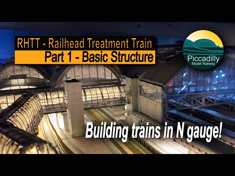 BUILDING A TRAIN IN N GAUGE – PART 1 RHTT Basic Structure
