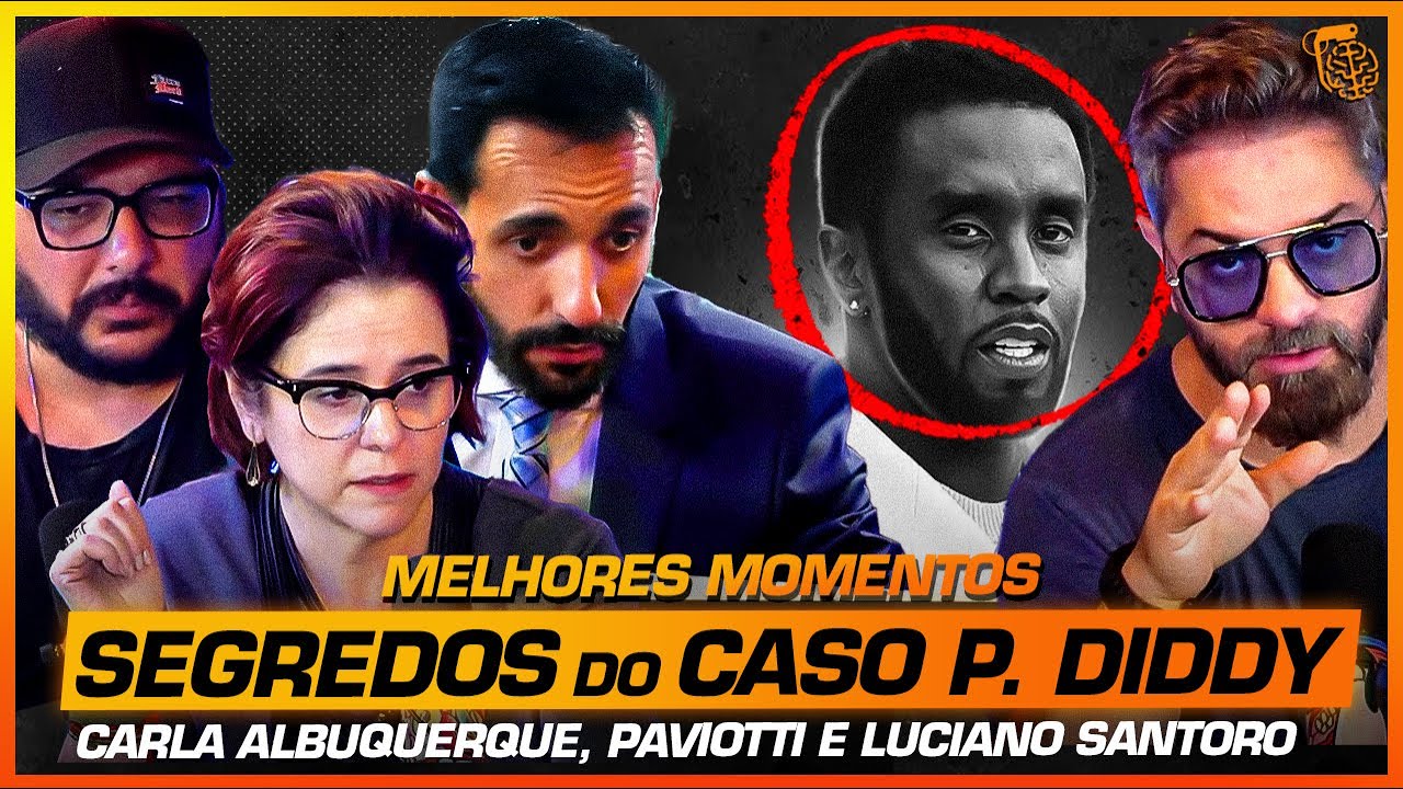 NOVIDADES do CASO  P. DIDDY - MELHORES MOMENTOS - CARLA ALBUQUERQUE, PAVIOTTI E SANTORO