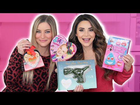 Trying Fun VALENTINES Candy! Part 2 w/ iJustine