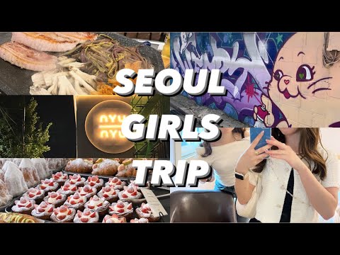[Vlog] Uma viagem de 2 noites para curtir toda Seul na Coreia 🇰🇷 | Hongdae Garosu-gil Itaewon Gangnam Seongsu Jongno 3-ga Gwangjang Market Sinsa Dongdaemun Café coreano Shopping Botox