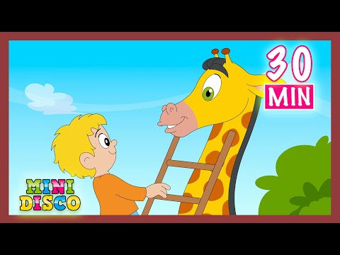 Dikkertje Dap en meer Klassieke Kinderliedjes🦒 | 30min ⏰ | Minidisco