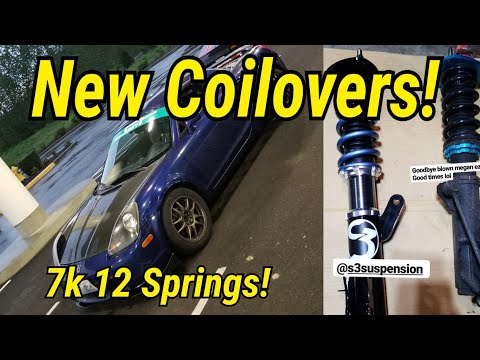 New Coilovers for MR2!! Install, Impression and Setting!!