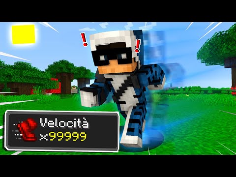 GIOCO A MINECRAFT CON LA VELOCITÀ AL MASSIMO!! (DIVENTO FLASH)