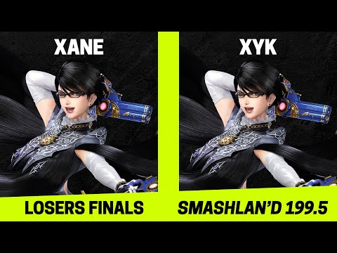 SmashLAN'd 199.5 Losers Finals - xane (Bayonetta) vs XYK (Bayonetta) - SSBU Tournament