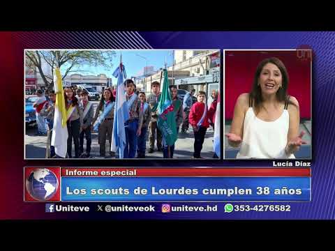 Los scouts de Lourdes cumplen 38 años