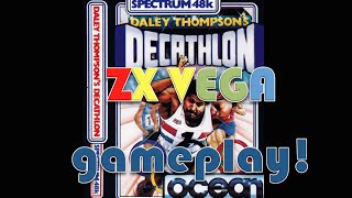 ZX Vega - Full gameplay of Daley Thompson's Decathalon