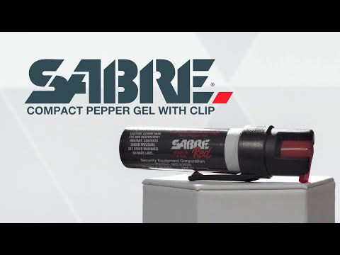 pepřový sprej Sabre Red s kapesním klipem