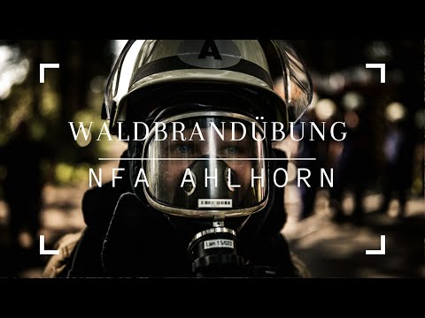 Feuerwehr Einsatzübung Waldbrand