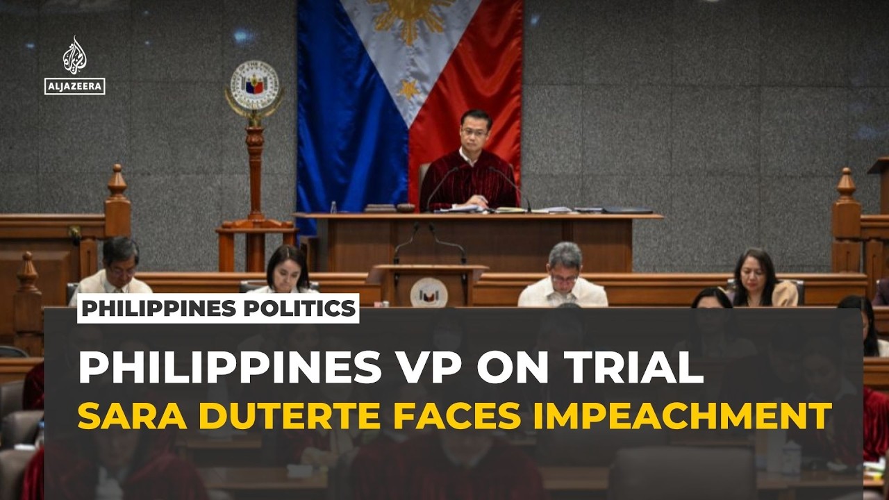 Philippines opens impeachment trial against Vice President Sara Duterte