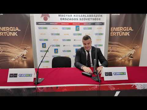 MVM-OSE Lions - DEAC Sajtótájékoztató