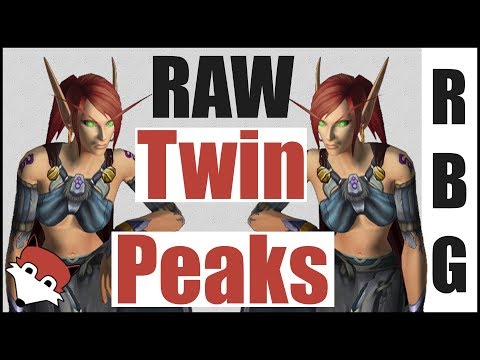 Raw Twin Peaks RBG Footage - WoW Legion PvP 7.3.5 - mid to high rated battleground during mid season