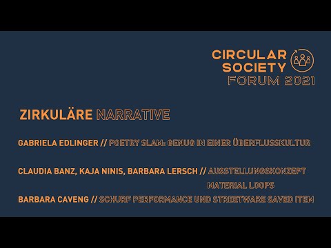 Circular Society Forum 2021: Zirkuläre Narrative