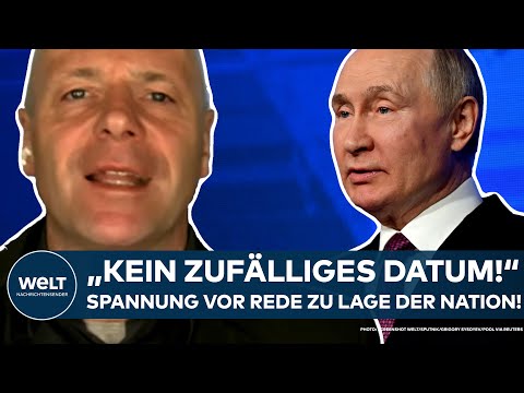 WLADIMIR PUTIN: "Kein zufälliges Datum!" Spannung vor der Rede zur Lage der Nation vom Kreml-Chef