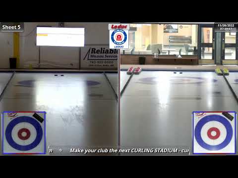Papley/van Amsterdam vs. Kim/Jeong - SEMIS - Curling Stadium Alberta Curling Series Doubles