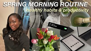 7am spring morning routine 🌷 realistic & productive morning with me