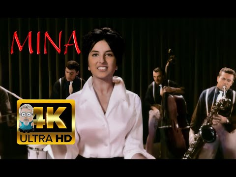 Mina - Tintarella Di Luna 🌙🇮🇹 (1959) AI 4K Colorized Enhanced