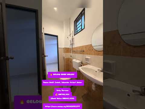 Taman Bukit Indah, Iskandar Puteri Johor  2sty Terrace 🔥Below MV RM768k video