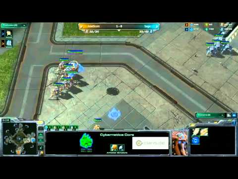 WB Final Sage vs. Adelscott - Game 1 - clans.de HotS Invitational by inStarcraft.de