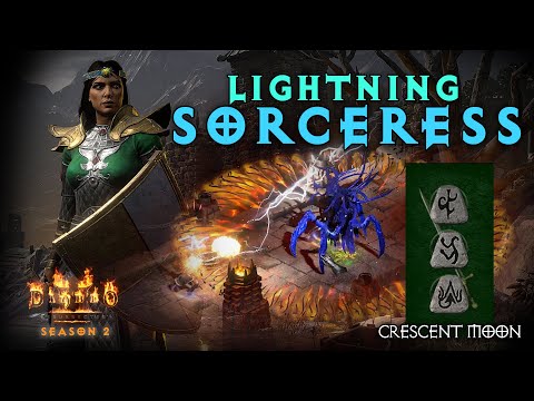 D2R Lightning Sorceress / Crescent Moon / Patch 2.5