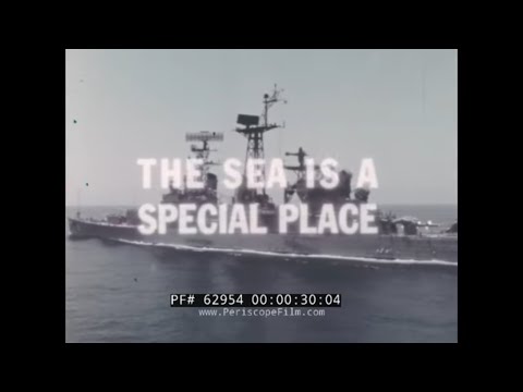 1968 US NAVY RECRUITING FILM “THE SEA IS A SPECIAL PLACE”  USS FORRESTAL ATLANTIC FLEET  62954