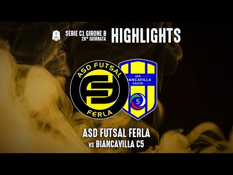 HIGHLIGHTS - FUTSAL FERLA vs BIANCAVILLA C5 / 20° Giornata di campionato Serie C1 girone B