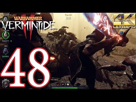 Warhammer Vermintide 2 PC 4K Walkthrough - Part 48 - Gold Weave 9,10