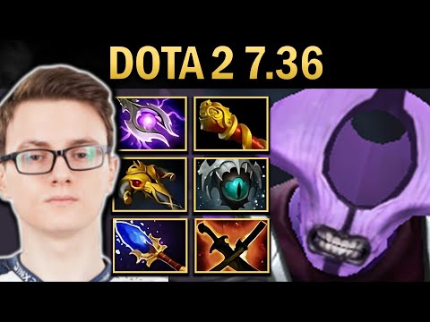 Faceless Void Gameplay Miracle with Mjolnir and SNY - Dota 2 7.36