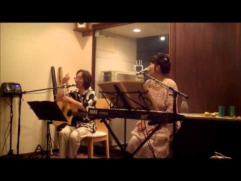 哲学科 Toshi&七海「夏至ライブ」２０１４in北九州