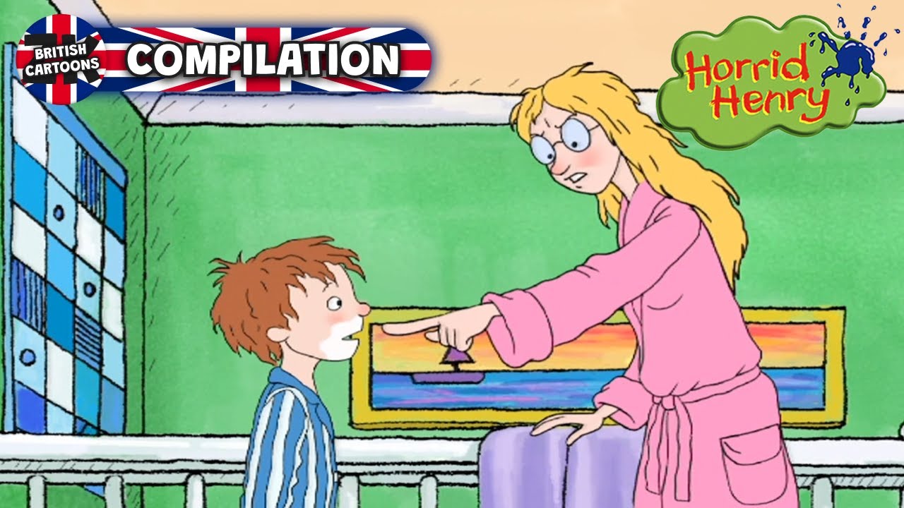 Horrid Henry's Sick Day & Henry's Sleepover | Horrid Henry Season 1 | Double FULL EPISODE