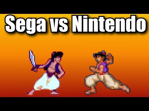 Mashup   Aladdin on Genesis versus SNES