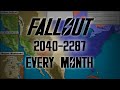 The World of Fallout (2040-2287) - Every Month