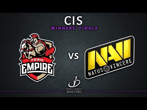 Empire vs NaVi Game 3 - Perfect World Masters CIS Qual. Winners' Finals - @Robnrollgaming @Rimedota