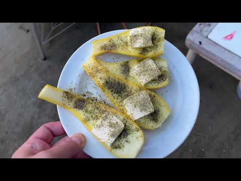 Fresh Squash Grilled