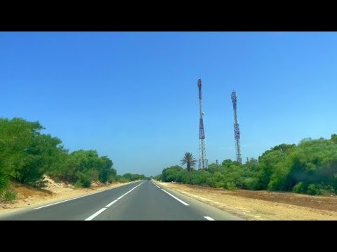 Driving from Asilah to Tanger 2022 | 4K HDR | Morocco Africa Person Walking