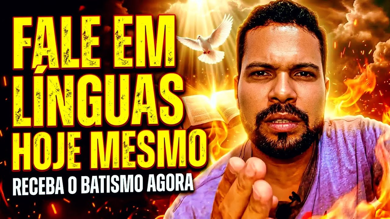 Receive baptism with the Holy Spirit and speak in tongues today